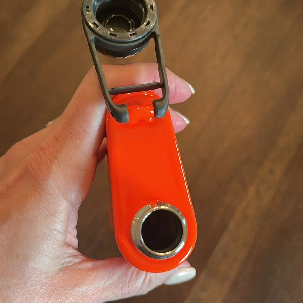 Stanley Bright Orange Flask- NWOT - Picture 5 of 6